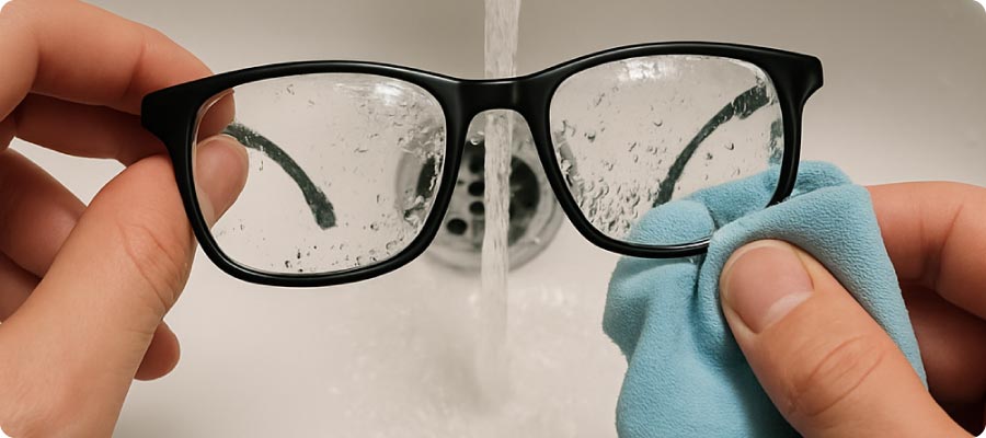 nettoyage lunettes